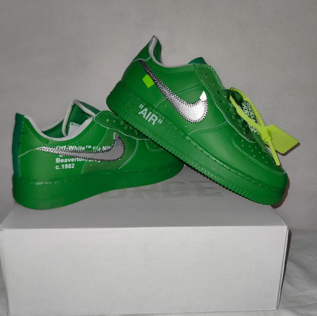 OW Air Force 1 Low ‘Brooklyn’ Shoes Sneakers by Air Jordan