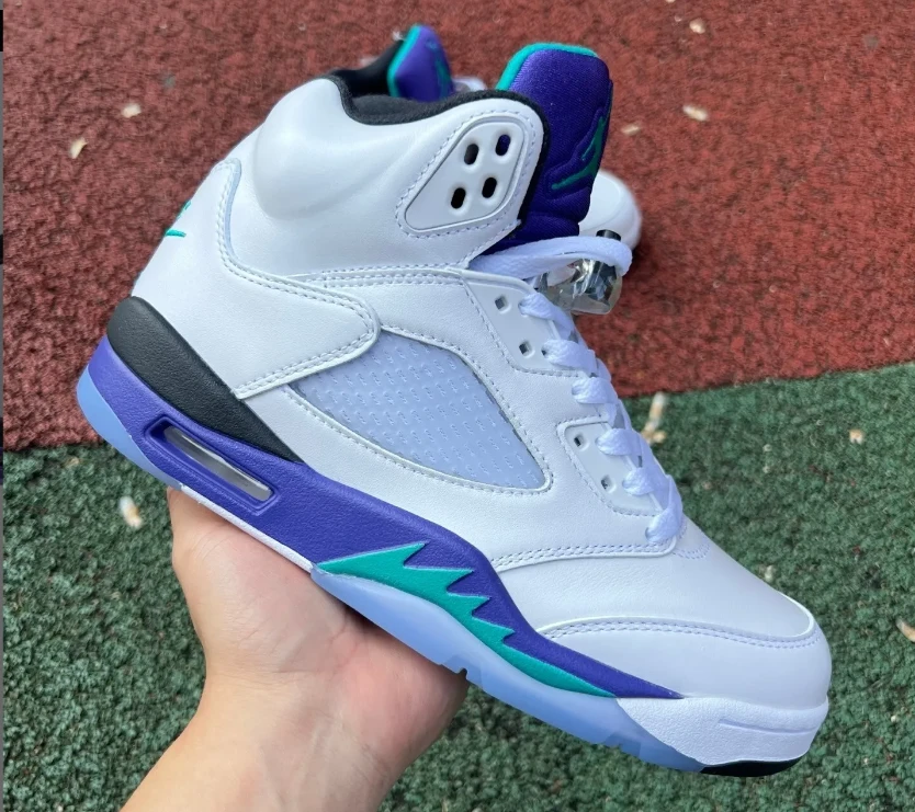 Air Jordan 5 Grape Shoes Sneakers by Air Jordan