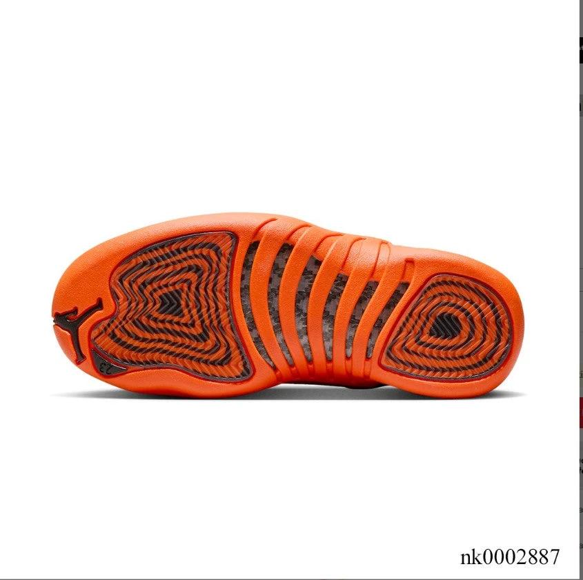 Air Jordan 12 Brilliant Orange Shoes Sneakers by Air Jordan