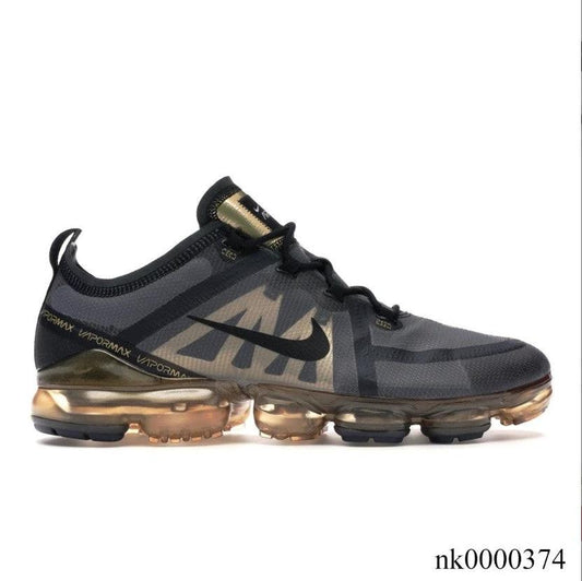 Air Jordan Vapor Max 2019 Black Metallic Gold Shoes Sneakers by Air Jordan