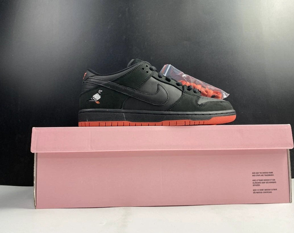 SB Dunk Low Black Pigeon Shoes Sneakers by Air Jordan