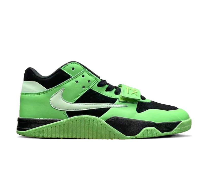 Travis Scott x Jumpman Jack Green Spark Shoes Sneakers by Air Jordan