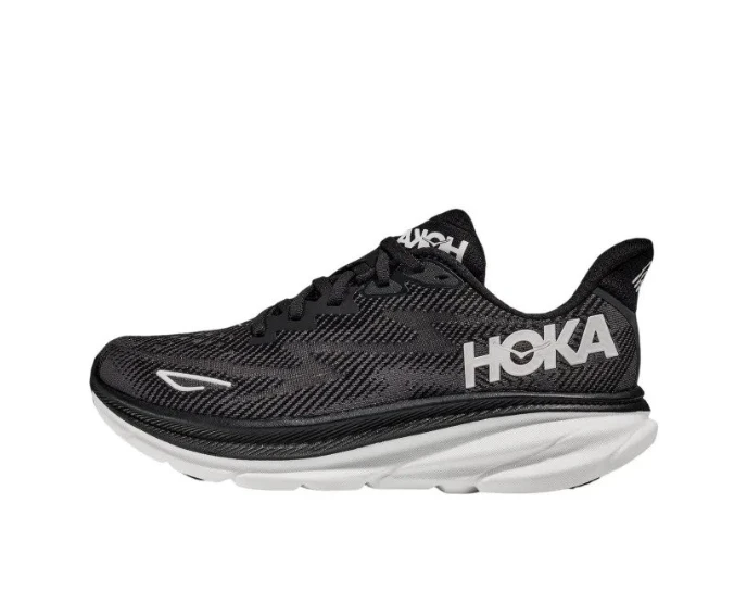 Hoka One One Clifton 9 2E Wide Black White 1132210-BWHT by Air Jordan