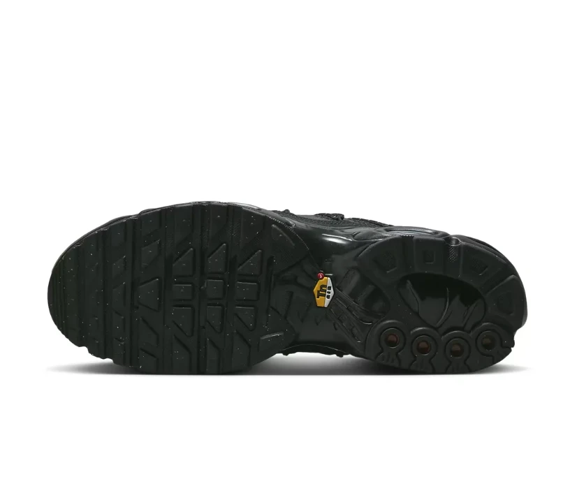 Air Max Plus Utility Black Metallic Silver Shoes Sneakers by Air Jordan