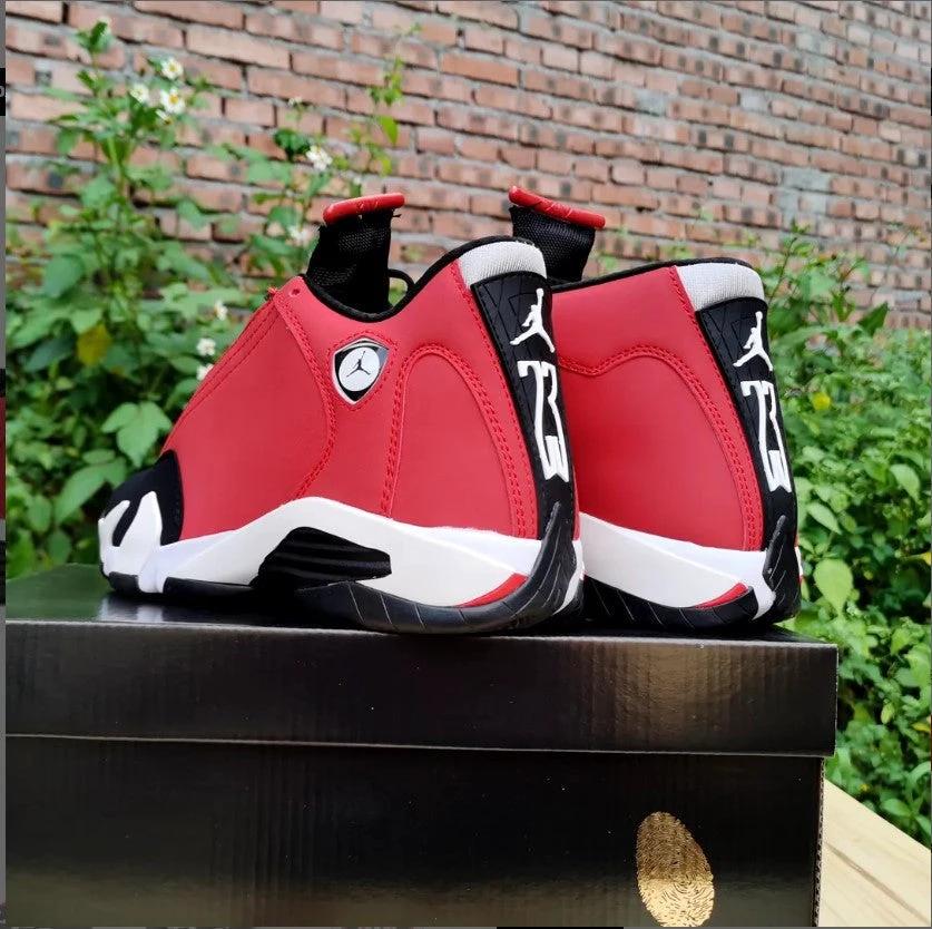 Air Jordan 14 Retro Gym Red Toro Shoes Sneakers by Air Jordan