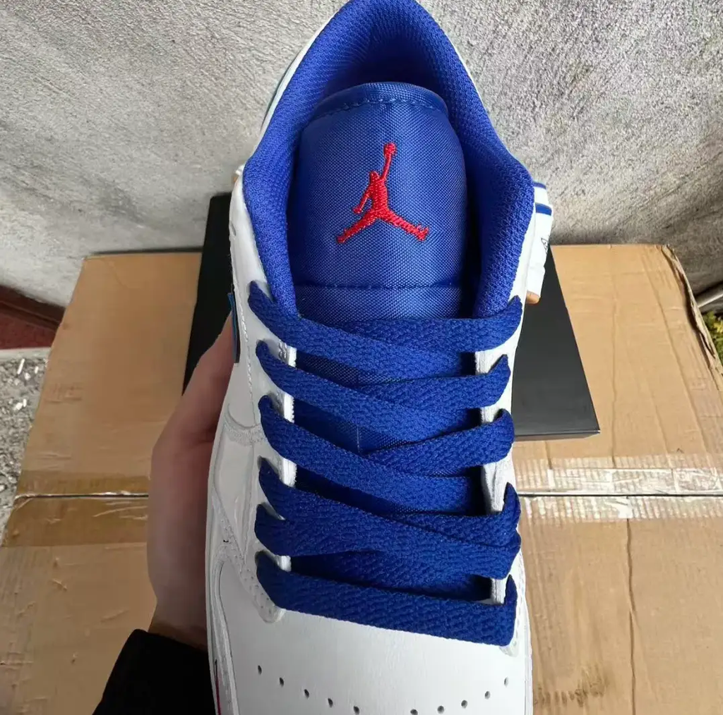 Air Jordan 1 Low Dodgers Shoes Sneakers by Air Jordan
