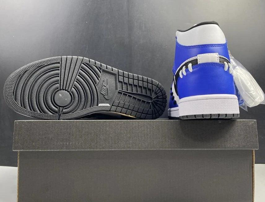 Air Jordan Mid SE “Game Royal” White Blue Black Shoes Sneakers by Air Jordan
