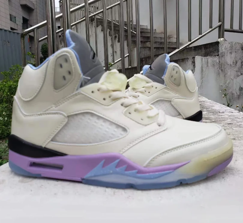 DJ Khaled x AJ 5 Sail Shoes Sneakers by Air Jordan