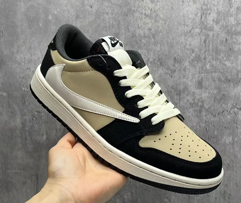 Travis Scott x AJ 1 Low OG Pale Vanilla Shoes Sneakers by Air Jordan