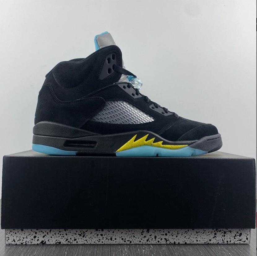 Air Jordan 5 Aqua Shoes Sneakers by Air Jordan