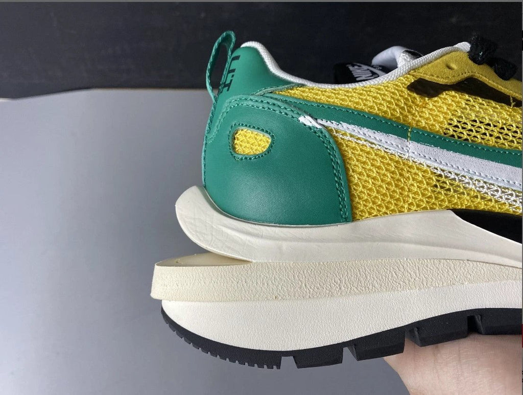 Sacai x Pegasua Vaporfly Yellow Green Shoes Sneakers by Air Jordan