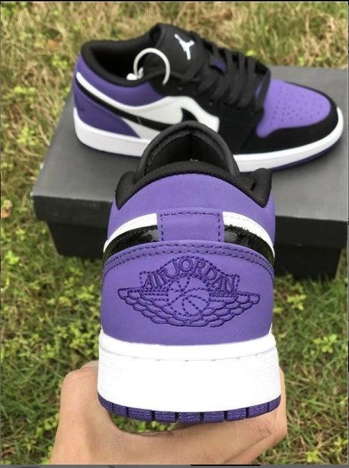 Air Jordan 1 Low Court Purple (GS) Shoes Sneakers by Air Jordan
