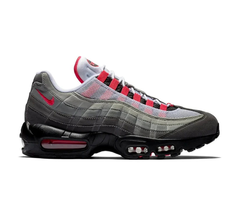 Air Max 95 Solar Red Shoes Sneakers by Air Jordan
