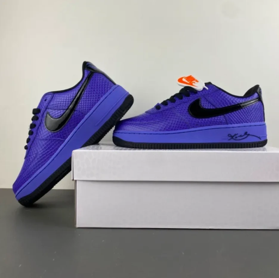 Kobe Bryant x FC Barca x Air Force 1 Low Protro Persian Violet Shoes Sneaker by Air Jordan