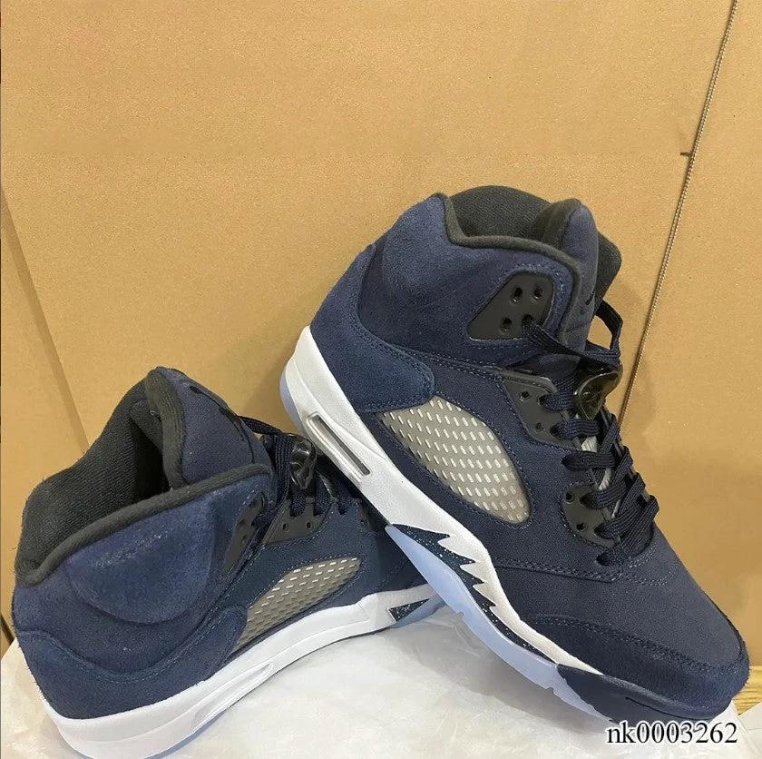 Air Jordan 5 Midnight Navy Shoes Sneakers by Air Jordan