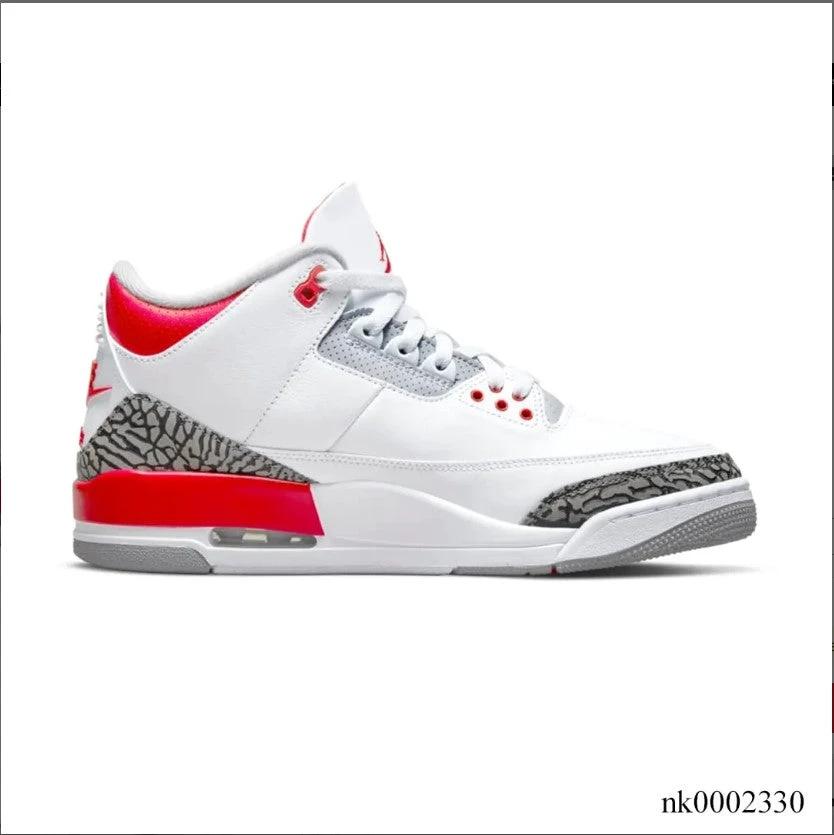 Air Jordan 3 Retro Fire Red Shoes Sneakers by Air Jordan