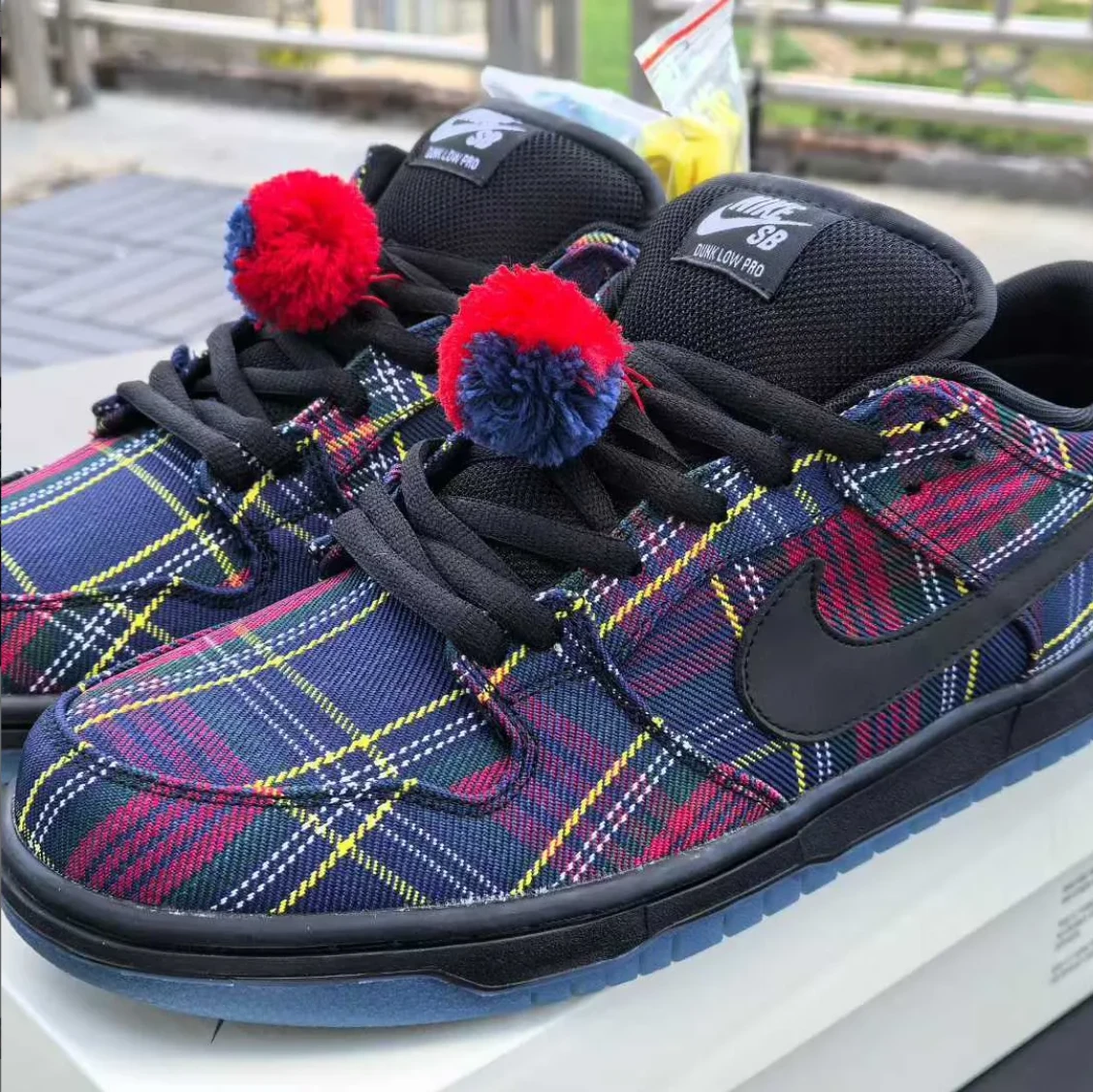 Nardwuar x Dunk Low SB Pro Tartan Shoes Sneakers by Air Jordan