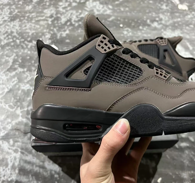 Air Jordan 4 Cave Stone Shoes Sneakers by Air Jordan