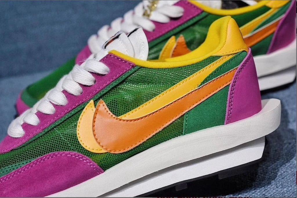 LD Waffle Sacai Pine Green Shoes Sneakers by Air Jordan