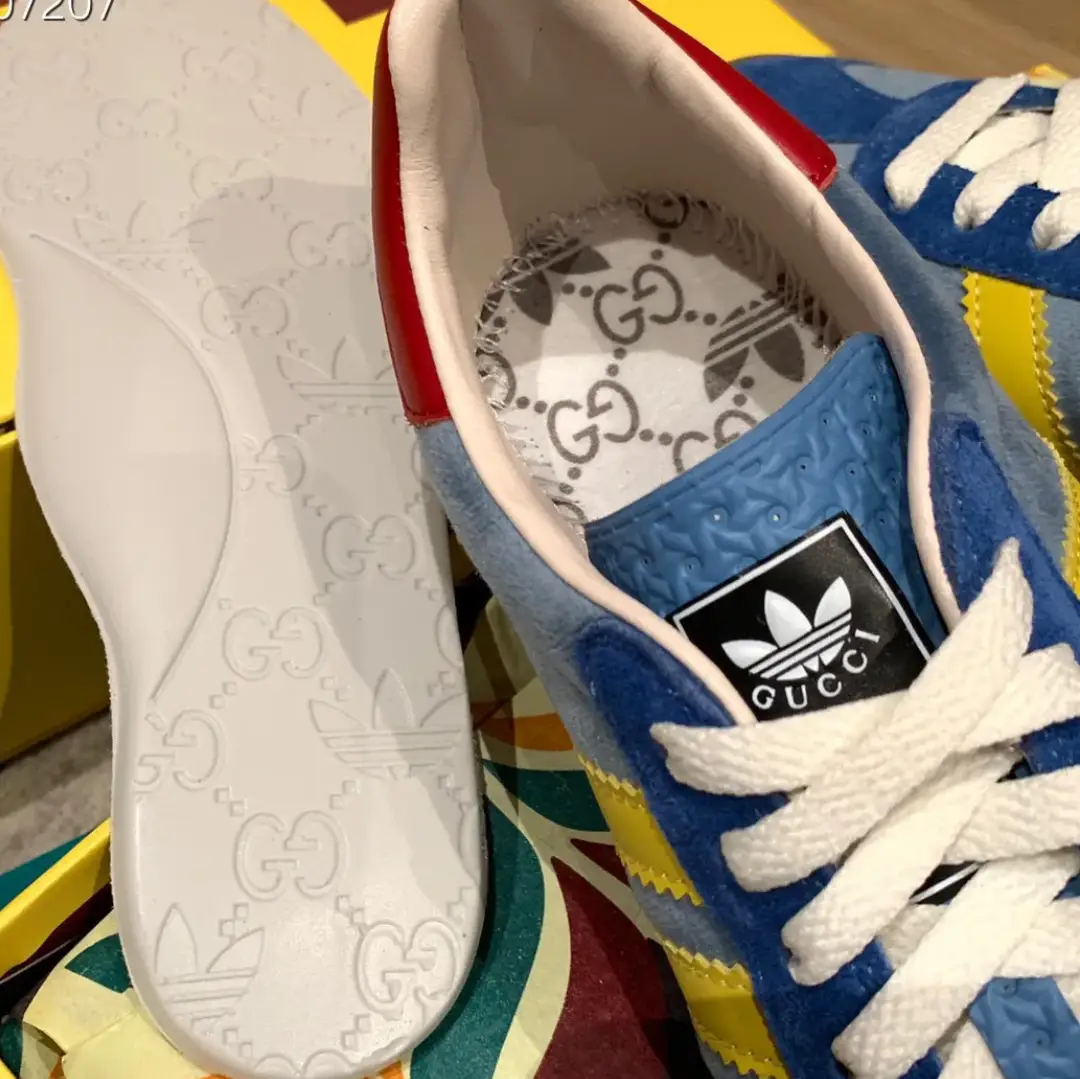 GG x AD Gazelle ‘Light Blue Suede’ Shoes Sneakers – nk0004919 by Air Jordan