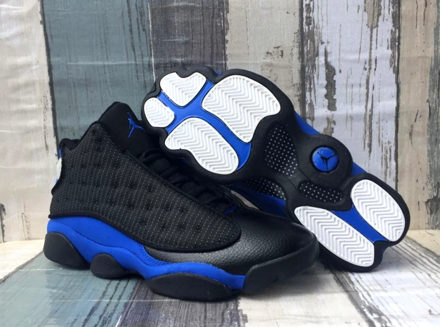 Air Jordan 13 Black Hyper Royal by Air Jordan