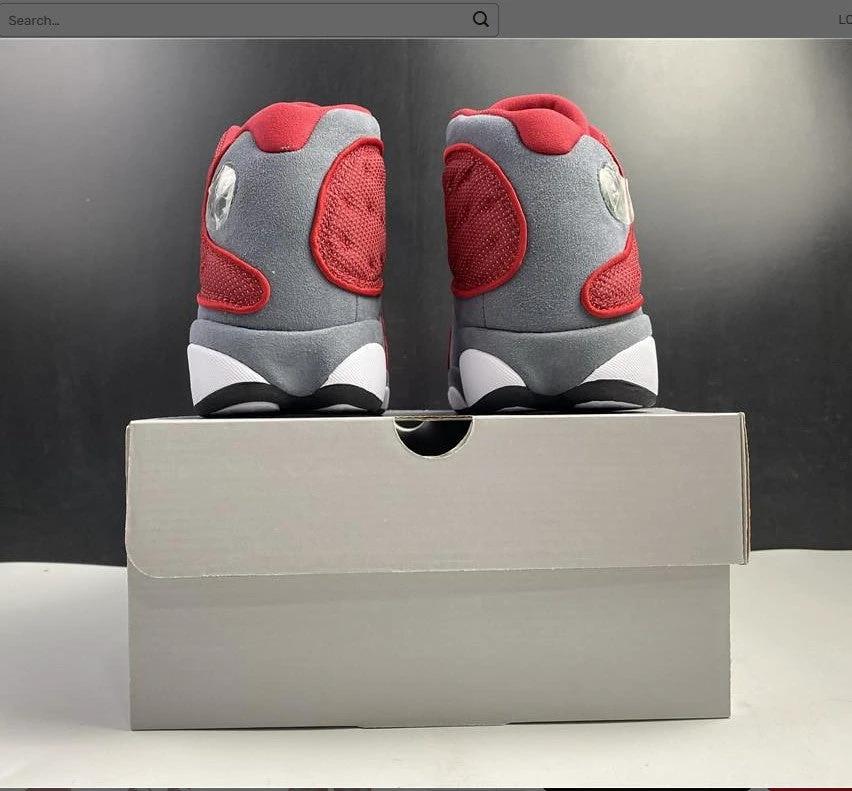 Air Jordan 13 Retro Gym Red Flint Grey Shoes Sneakers by Air Jordan