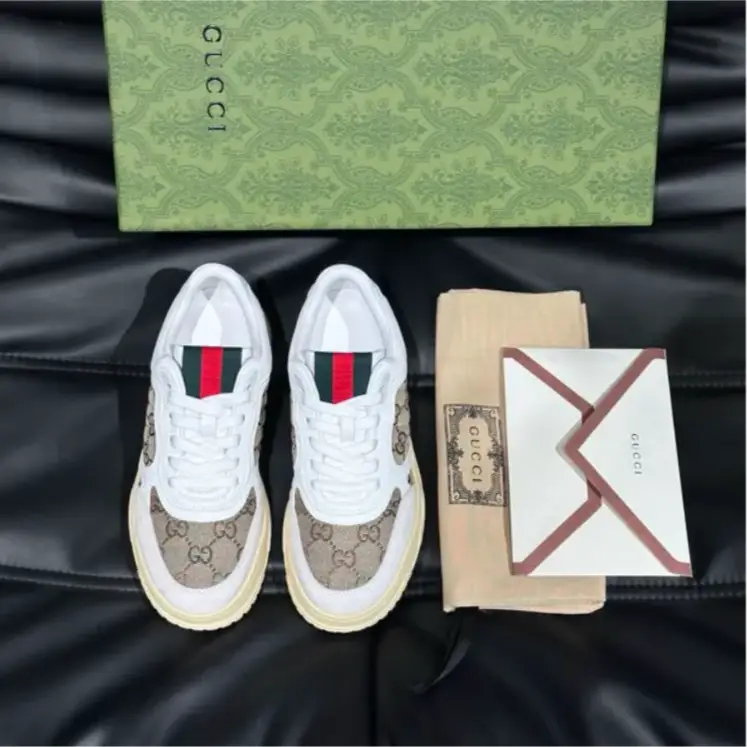 GG Re-Web Sneaker ‘GG Canvas – White Beige’ Shoes Sneakers by Air Jordan