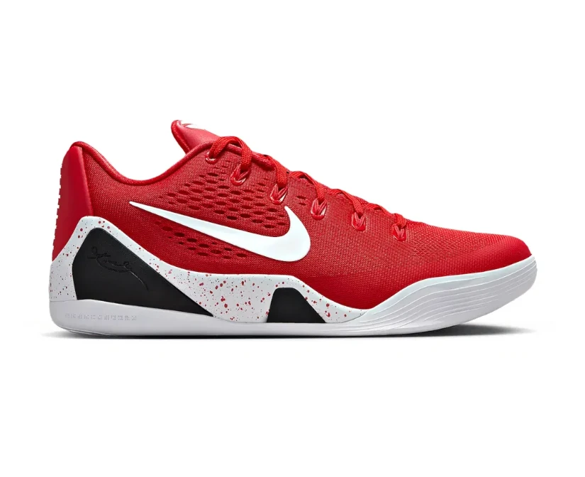 Kobe 9 Elite Low EM Protro University Red Shoes Sneakers by Air Jordan