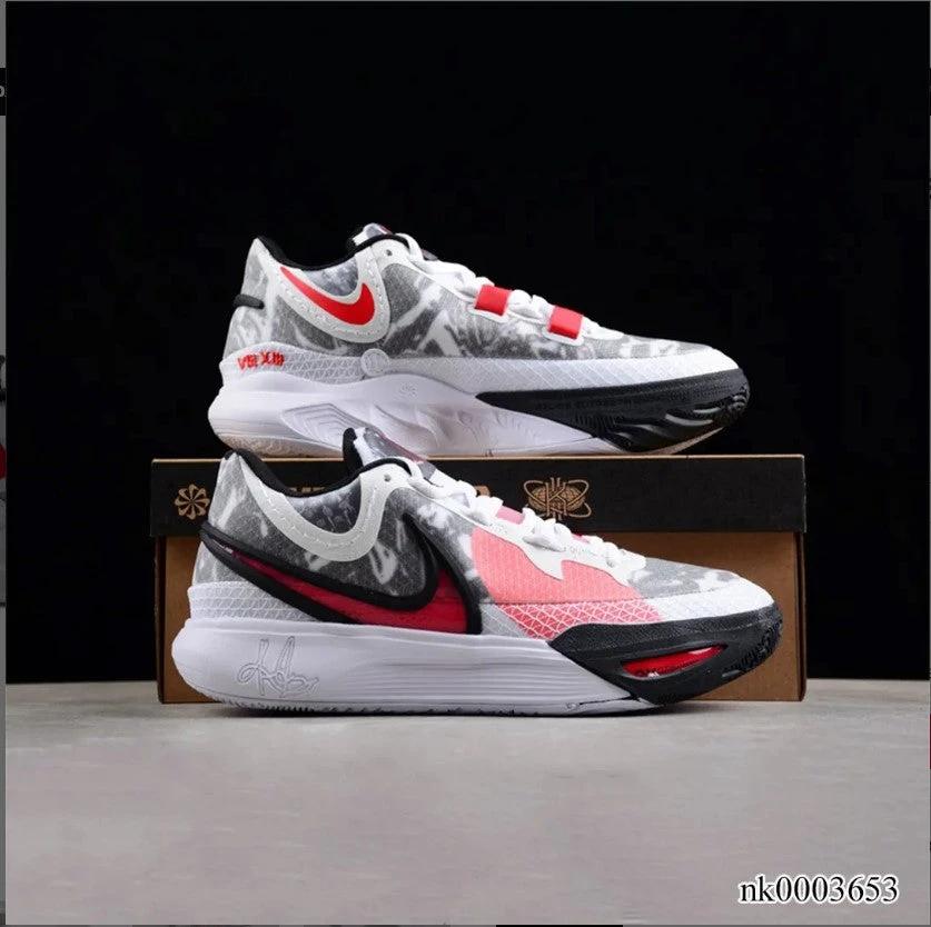 Kyrie 8 White University Red Shoes Sneakers by Air Jordan