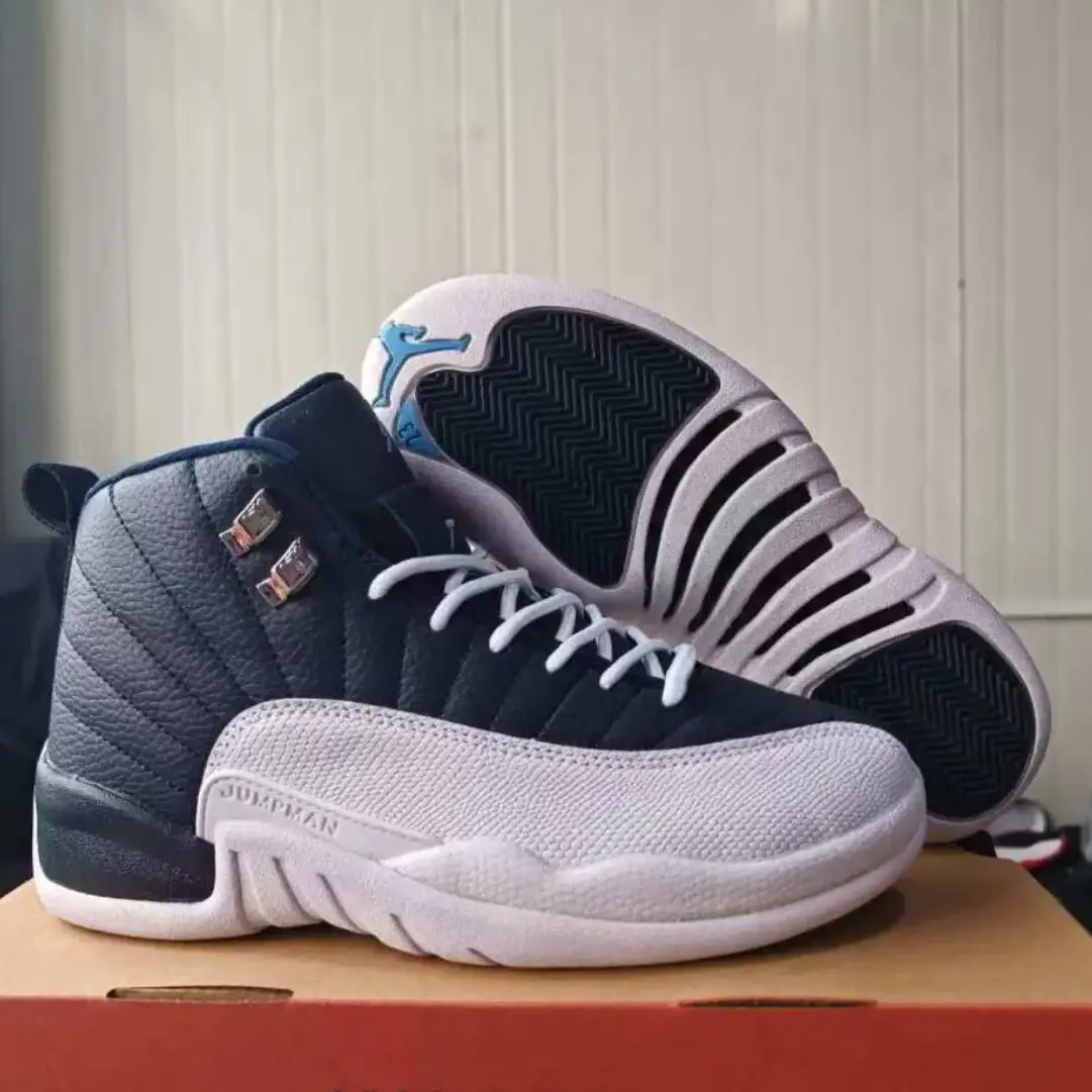 Air Jordan 12 OG Obsidian Shoes Sneakers by Air Jordan
