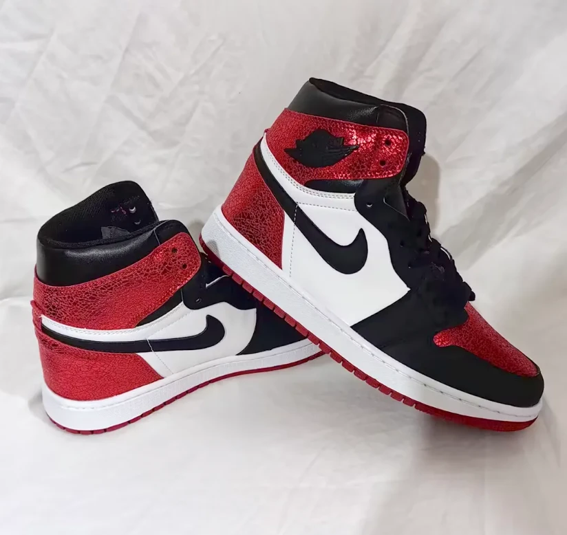 Air Jordan 1 High OG Varsity RedRuby Shoes Sneakers by Air Jordan