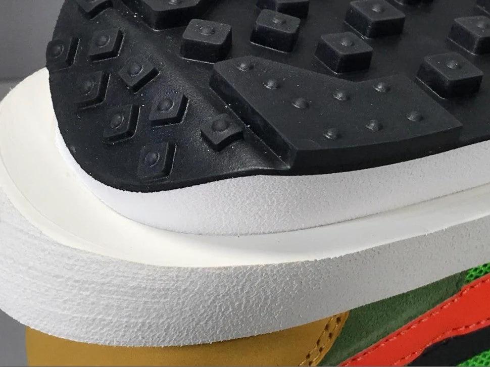 LD Waffle Sacai Green Multi Shoes Sneakers by Air Jordan