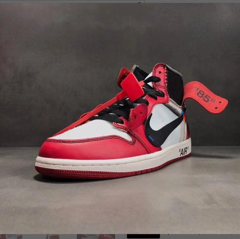 Off-White x Air Jordan 1 High Chicago Shoes Sneakers by Air Jordan