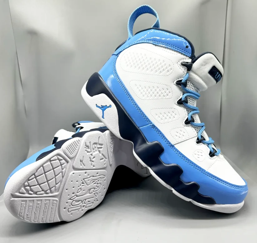 Air Jordan 9 UNC PE Shoes Sneakers by Air Jordan