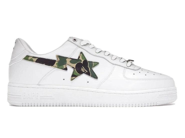 Bape Sta A Bathing Ape Camo White Green Shoes Sneakers by Air Jordan
