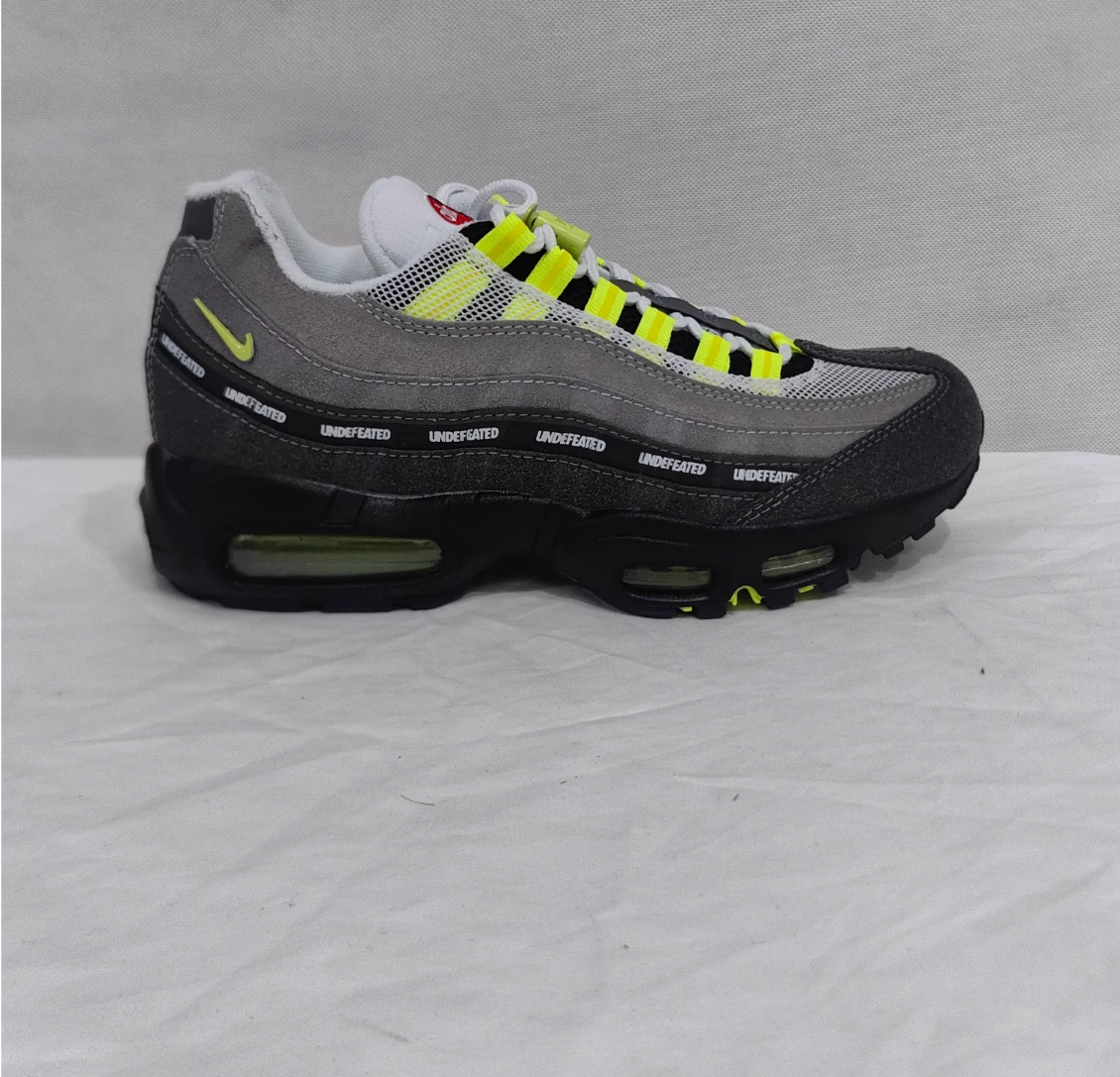 Undefeated x AM 95 Geo NYC Neon Shoes Sneakers by Air Jordan