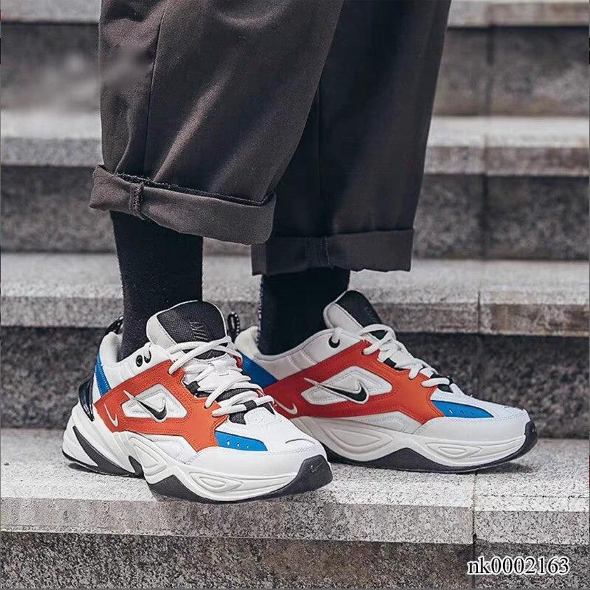 Nike M2K Tekno White Black Orange Shoes Sneakers by Air Jordan