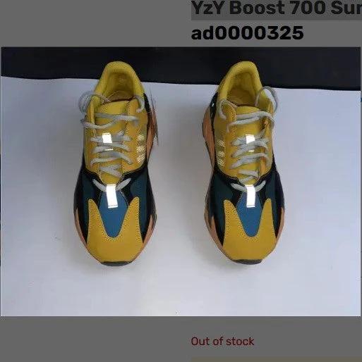 Yeezy Boost 700 Sun Yellow Shoes Sneakers by Air Jordan
