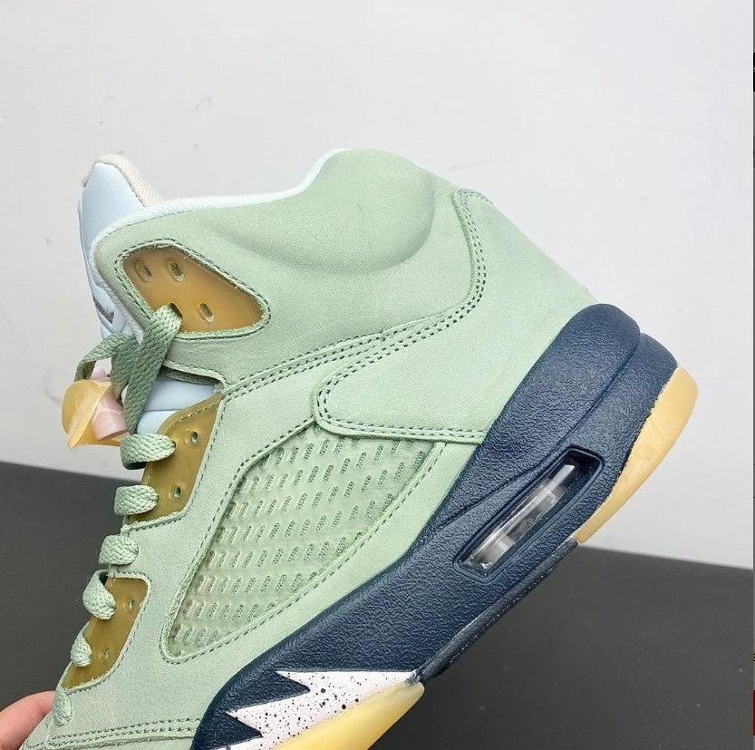 Air Jordan 5 Retro Jade Horizon Shoes Sneakers by Air Jordan