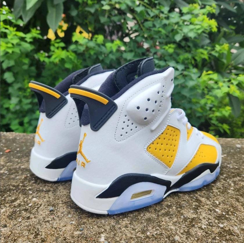 Air Jordan 6 Yellow Ochre Shoes Sneakers by Air Jordan