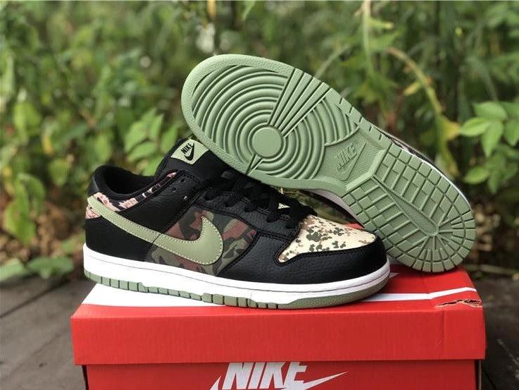Dunk Low Crazy Camo Shoes Sneakers by Air Jordan