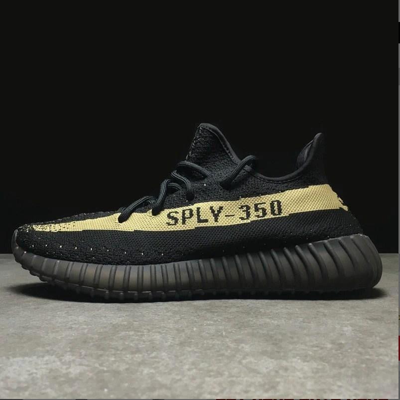 Yeezy Boost 350 V2 Core Black Green Shoes Sneakers by Air Jordan