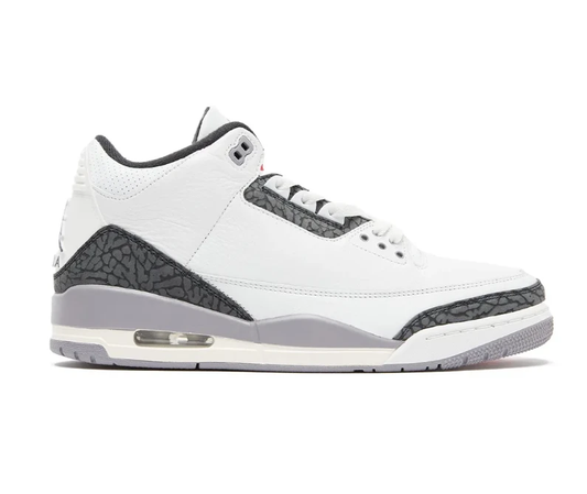 AJ 3 Cement Grey Shoes Sneakers by Air Jordan