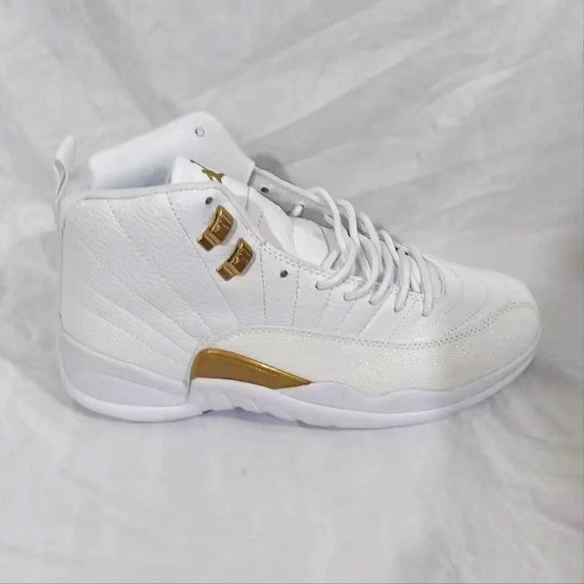 Air Jordan 12 Retro OVO White Shoes Sneakers by Air Jordan