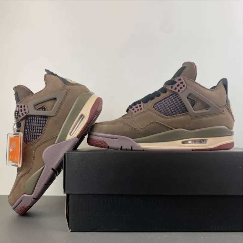 A Ma Maniére x Air Jordan 4 Retro ‘Dark Mocha’ Shoes Sneakers by Air Jordan
