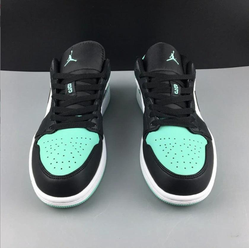 Air Jordan 1 Low Emerald Toe Shoes Sneakers by Air Jordan
