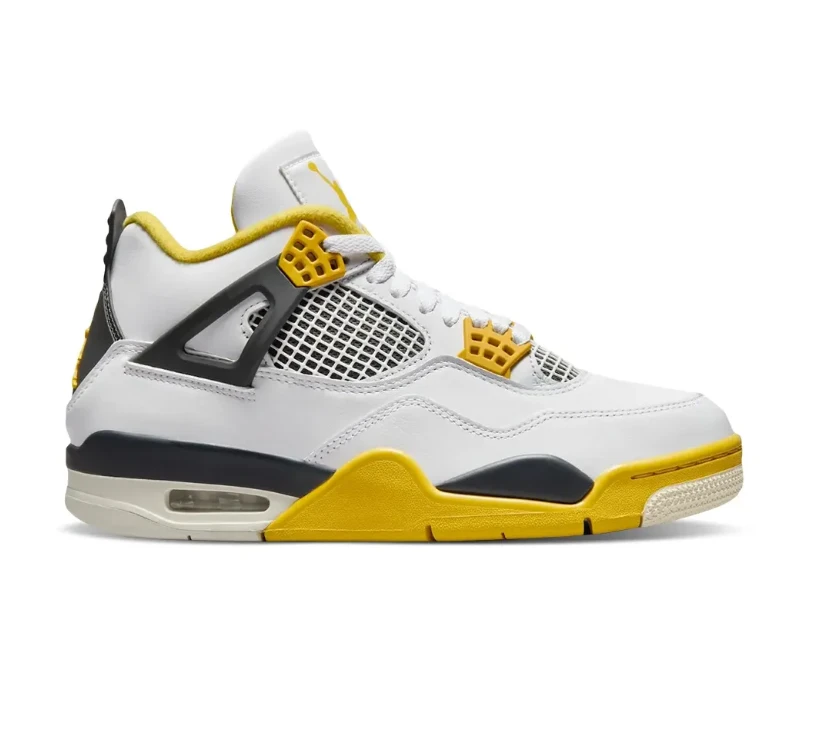 Air Jordan 4 Vivid Sulfur Shoes Sneakers by Air Jordan