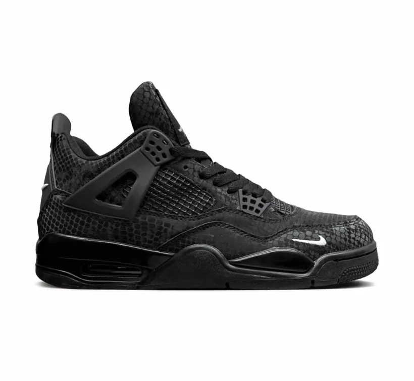 Nigel Sylvester x AJ 4 Black Mamba Shoes Sneakers by Air Jordan