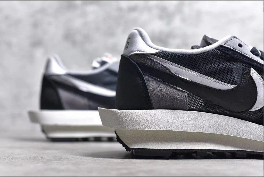 LD Waffle sacai Black Shoes Sneakers by Air Jordan