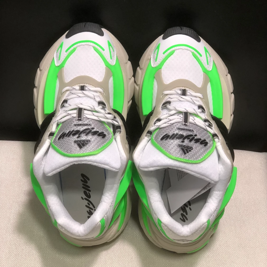 Pharrell x AD Adistar Jellyfish ‘Focus Olive Real Green’ Blue Shoes Sneakers by Air Jordan